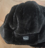 貓人帽子冬季男保暖加絨加厚防寒護耳護頸圍脖男冬季帽子防風(fēng)帽 黑色 曬單實(shí)拍圖