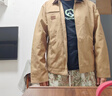 馬登工裝底特律獵裝夾克男美式復古J001巴恩風(fēng)翻領(lǐng)谷倉外套秋季新款 卡其色 【美拉德穿搭/星際穿越同款/防風(fēng)外套】 M 曬單實(shí)拍圖