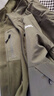 JEEP吉普外套男士加絨加厚保暖夾克秋冬季休閑上衣男裝 軍綠加絨 XL 曬單實(shí)拍圖