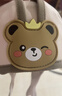 愛(ài)貝迪拉防摔帽嬰兒學(xué)步護頭防摔頭盔枕寶寶學(xué)走路兒童防撞神器咖色小熊 曬單實(shí)拍圖