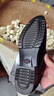 紅蜻蜓休閑皮鞋男25新款男士運動(dòng)板鞋男款軟底牛皮休閑鞋WTA35005黑色42 曬單實(shí)拍圖