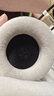 墨頓 適用于愛(ài)科技AKG K701耳罩Q701 K702頭戴式耳機套K612Pro K712 K601包耳式圓形耳墊海綿套配件 灰色天鵝絨一對【送調音棉】 曬單實(shí)拍圖