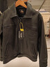PJL【牛皮皮特】水洗做舊男時(shí)尚工裝翻領(lǐng)布拉得皮特同款皮衣 黑色 M 125斤以下 曬單實(shí)拍圖