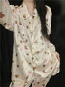 繆黛 MAULTIAY黑皮hellokitty睡衣女2026新款春秋季長(cháng)袖冰絲夏天家居服甜美套裝 冰柔親膚 《少量現貨》 M 曬單實(shí)拍圖