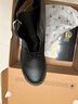 馬丁博士（Dr.Martens）1460 W英倫女款早秋經(jīng)典款通勤光面皮黑色馬丁靴 黑色 42 建議拍大一碼 曬單實(shí)拍圖