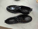 奧康皮鞋男春秋新款商務(wù)休閑皮鞋工作通勤德比鞋內增高6cm正裝鞋MT 曬單實(shí)拍圖