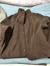 蕉下（beneunder）外套女萬(wàn)粒絨秋季保暖貼膚柔軟戶(hù)外PM122栗灰棕M 曬單實(shí)拍圖