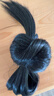 向晚假發(fā)發(fā)夾低馬尾雞毛頭抓夾慵懶感盤(pán)發(fā)包頭自然蓬松假發(fā)女發(fā)飾禮物 曬單實(shí)拍圖