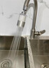 MUGE廚房水龍頭過(guò)濾器嘴自來(lái)水家用防濺萬(wàn)能延伸濾水器通用凈水器神器 絲綢銀兩檔防濺過(guò)濾【送3個(gè)過(guò)濾芯】通用安裝-專(zhuān)業(yè)過(guò)濾 曬單實(shí)拍圖