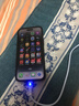 艾昊者適用蘋(píng)果數據線(xiàn)iPhone14/13/12/11promax/6s/7/8plus液態(tài)軟膠充電線(xiàn)帶燈手機通用快充 自帶柔和燈【藍色】液態(tài)防斷耐用線(xiàn)材 1米 曬單實(shí)拍圖