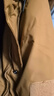 JEEP SPIRIT吉普棉服男士秋冬沖鋒衣加絨款連帽戶(hù)外休閑防水外套 焦糖色 2XL 曬單實(shí)拍圖