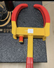 趣行汽車(chē)輪胎鎖 牛角車(chē)輪鎖違停鎖車(chē)器防盜車(chē)位鎖9孔調節梅花鎖芯 曬單實(shí)拍圖
