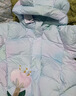 迷你巴拉冬季男女童萌趣玩偶羽絨服寶寶厚款保暖外套 炫彩藍00388 100 曬單實(shí)拍圖