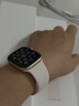 Apple/蘋(píng)果 Watch S11 智能手表GPS款42毫米玫瑰金色鋁金屬表殼淡桃粉色運動(dòng)型表帶M/L MEUP4CH/B 曬單實(shí)拍圖