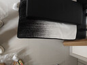 蘭麗坊 輕奢高級感皮沙發(fā)墊2025款四季通用直排防滑勞倫斯沙發(fā)坐墊蓋布 異形流紗-高級黑 110*320cm一張 曬單實(shí)拍圖