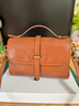 暇步士（Hush Puppies）女士手提包包新款女包斜挎包大容量經(jīng)典純色生日禮物送女友 咖啡HA-141234708 曬單實(shí)拍圖