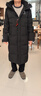 鴨鴨王一博同款312g充絨冰殼系列羽絨服長(cháng)款男女極寒加厚冬季保暖外套 青光黑色 【男女同款現貨速發(fā)】 L 曬單實(shí)拍圖