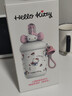 凱蒂貓HelloKitty啵啵保溫杯316不銹鋼帶吸管辦公女生日禮物水杯 凱蒂貓 560ml 曬單實(shí)拍圖