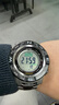 卡西歐PROTREK系列戶(hù)外運動(dòng)防水太陽(yáng)能男表鈦合金 PRW-3500T-7CR 銀色 曬單實(shí)拍圖