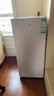 海爾（Haier）山茶花138L立式冰柜小型家用小冰柜風(fēng)冷無(wú)霜一級節能大容量深冷冷柜小冰箱BD-138WGH90WF國家補貼 曬單實(shí)拍圖