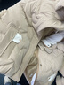 妍莉芬（yanlifen）短款羽絨棉服女2026年冬季新款外套棉襖加絨加厚寬松派克服女裝 卡其 L 建議105-125斤 曬單實(shí)拍圖