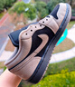耐克官方AJ1板鞋男 Nike2025冬季新款Air Jordan 1黑棕低幫復古休閑鞋 IB7109-005 43 曬單實(shí)拍圖