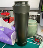 膳魔師（THERMOS）保溫杯400ml男女陶瓷內膽泡茶水杯子生日年會(huì )新年禮物TCMV遠黛 曬單實(shí)拍圖