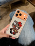 素洛適用新款蘋(píng)果17promax手機殼Air卡通高級感凱蒂貓iPhone16pro可愛(ài)超好看15全包鏡面14少女心防摔 波點(diǎn)鏤空kt貓-白框 iPhone 17 Pro Max 曬單實(shí)拍圖