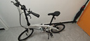 大行（DAHON）P10折疊自行車(chē)20英寸10速鋁合金成人通勤V剎 PAA003 漸變白 曬單實(shí)拍圖