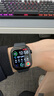 Apple/蘋(píng)果 Watch S11 智能手表GPS款42毫米亮黑色鋁金屬表殼黑色運動(dòng)型表帶S/M MEU94CH/B 曬單實(shí)拍圖