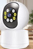 長(cháng)城無(wú)線(xiàn)家用AI攝像頭手機遠程監控器360度無(wú)死角帶夜視全景語(yǔ)音自動(dòng)旋轉可對話(huà)室內外家庭云臺 曬單實(shí)拍圖