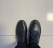意爾康皮鞋男軟底商務(wù)休閑鞋秋冬圓頭加絨系帶新款棉鞋 55476W黑色43 曬單實(shí)拍圖