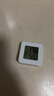 家用電子溫濕度計 室內干濕家用溫濕度顯示器迷你便攜高精度壁掛式靜音 白色精致款-1個(gè) 曬單實(shí)拍圖