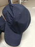 德西納（denssyne）后封口帽子男棒球帽大碼加大頭圍四季光頭不露頭全封閉鴨舌帽戶(hù)外 深藍 XL 加大碼(60-63cm) 曬單實(shí)拍圖