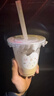 美廚（MAXCOOK）奶茶杯一次性杯子咖啡杯飲料杯塑料杯帶蓋吸管400ml 50套MCPJ3433 曬單實(shí)拍圖