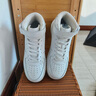 AJMG男鞋aj空軍一號高顏值板鞋男純白高幫2026春季潮牌增高AF1運動(dòng)鞋 高幫純白【實(shí)物有勾帶字母】 40 曬單實(shí)拍圖