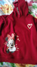 迪士尼（Disney）童裝本命年兒童冬裝套裝2026新款男童拜年服女童紅色新年加絨衛衣 曬單實(shí)拍圖