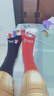 莫代爾五指襪女純棉秋冬中筒全棉透氣分趾襪無(wú)縫舒適可愛(ài)搞怪防臭有跟襪 中筒小熊款 裝 4雙 均碼 (適合34-40碼) 曬單實(shí)拍圖
