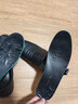紅蜻蜓內增高皮鞋男樂(lè )福鞋大眾平底套腳懶人鞋商務(wù)休閑男鞋 WTA122671Z 曬單實(shí)拍圖