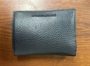 EMPORIO ARMANI/阿瑪尼官方旗艦【禮物】男士牛皮革對折多卡位錢(qián)包卡包春夏 UC001-黑色 均碼 曬單實(shí)拍圖