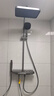 九牧（JOMOO）花灑套裝琴鍵按摩噴槍除垢頂噴水愈精靈淋浴器36668-882/HBS-1 曬單實(shí)拍圖