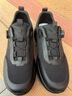 百麗厚底健步鞋男25秋旋鈕扣防潑濺耐磨休閑運動(dòng)鞋 煙晶黑（絨里） 42 曬單實(shí)拍圖