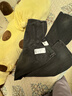 Lee商場(chǎng)同款25秋冬新品426修身微喇黑灰色女牛仔褲 黑灰色 28 曬單實(shí)拍圖