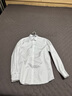 杉杉（FIRS）【200支DP免燙】【全身接縫處裝襯】高端商務(wù)長(cháng)袖襯衫男 白色 42  曬單實(shí)拍圖
