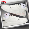 安踏（ANTA）男鞋春季板鞋防水男士休閑小白鞋潮2026新款春輕便百搭運動(dòng)鞋子男 白黑 41 曬單實(shí)拍圖