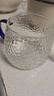 玻璃水杯錘紋帶把手耐高溫防爆泡茶杯家用大容量喝水杯ins簡(jiǎn)約 6只6色錘紋杯（400毫升） 曬單實(shí)拍圖