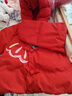 巴拉巴拉童裝兒童羽絨服女童2025新款紅色拜年服寶寶女寶保暖春裝國風(fēng)外套 曬單實(shí)拍圖