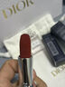迪奧Dior【鄧為推薦】烈艷藍金口紅絲絨999啞光唇膏情人節新年禮物 曬單實(shí)拍圖