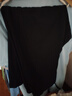 優(yōu)衣庫女裝法蘭絨舒適長(cháng)褲/全棉柔軟寬松直筒休閑褲478849 09 黑色 2XL 曬單實(shí)拍圖