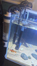 森森（SUNSUN）魚(yú)缸過(guò)濾器壁掛過(guò)濾桶外掛式凈水循環(huán)系統 【魚(yú)便收集】6W過(guò)濾器+濾材+硝化菌+排污管 曬單實(shí)拍圖